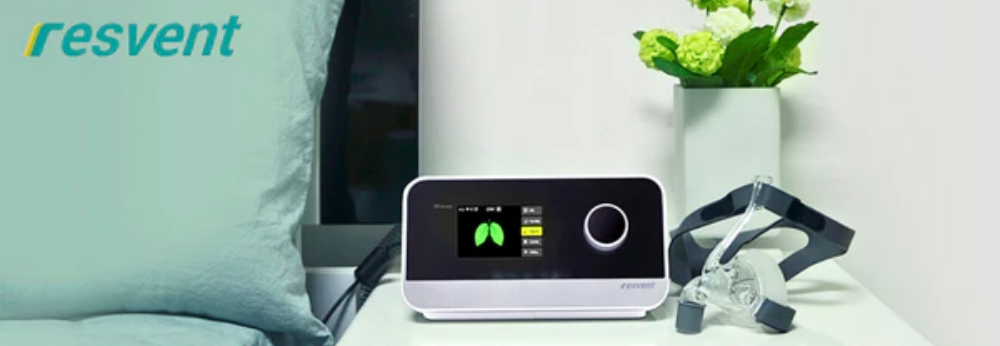 Resvent iBreeze CPAP Machine and Supplies