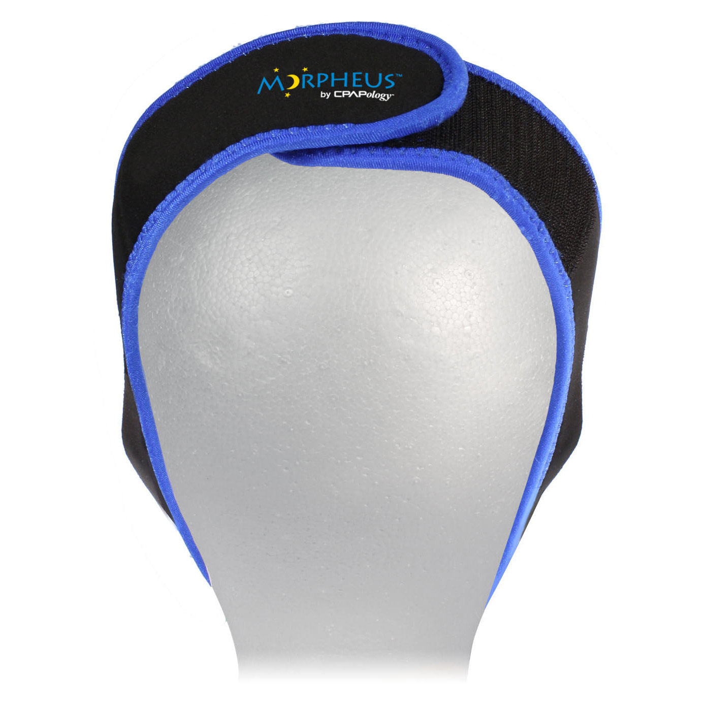 Back view of the CPAPology Morpheus Classic Chin Strap on mannequin