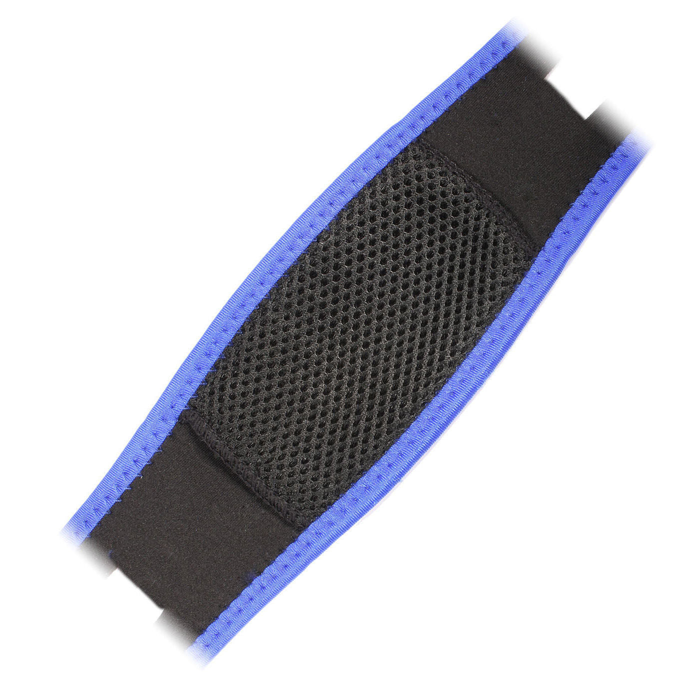 Closeup of the breathable chin mesh of the CPAPology Morpheus Classic Chin Strap