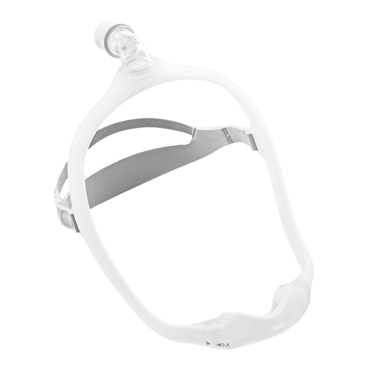 Dreamwear Nasal CPAP, original headgear mask on a white background