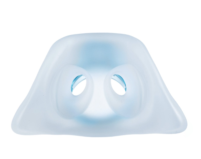 Inside view of the Brevida nasal pillows seal