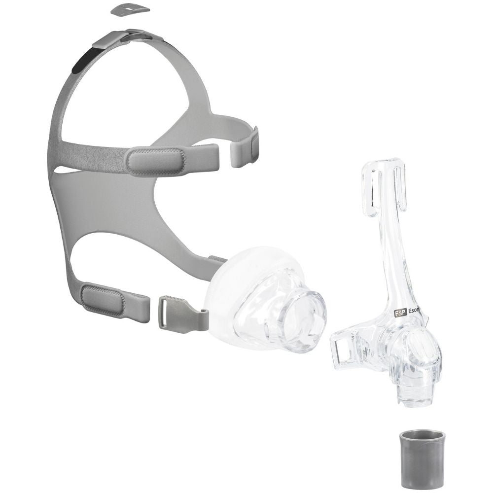 Individual components of the F&P Eson Nasal Mask