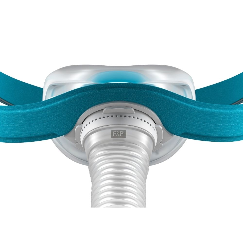 Closeup of the F&P Evora Nasal Mask
