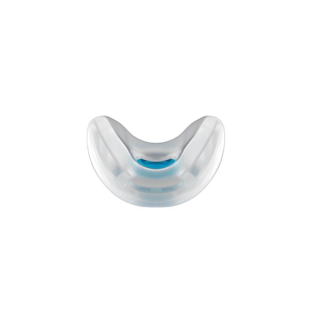 Top view of the F&P Evora Nasal Cushion