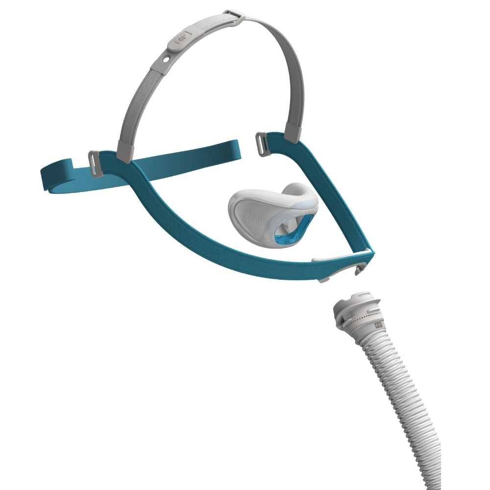 Individual components of the F&P Evora Nasal Mask