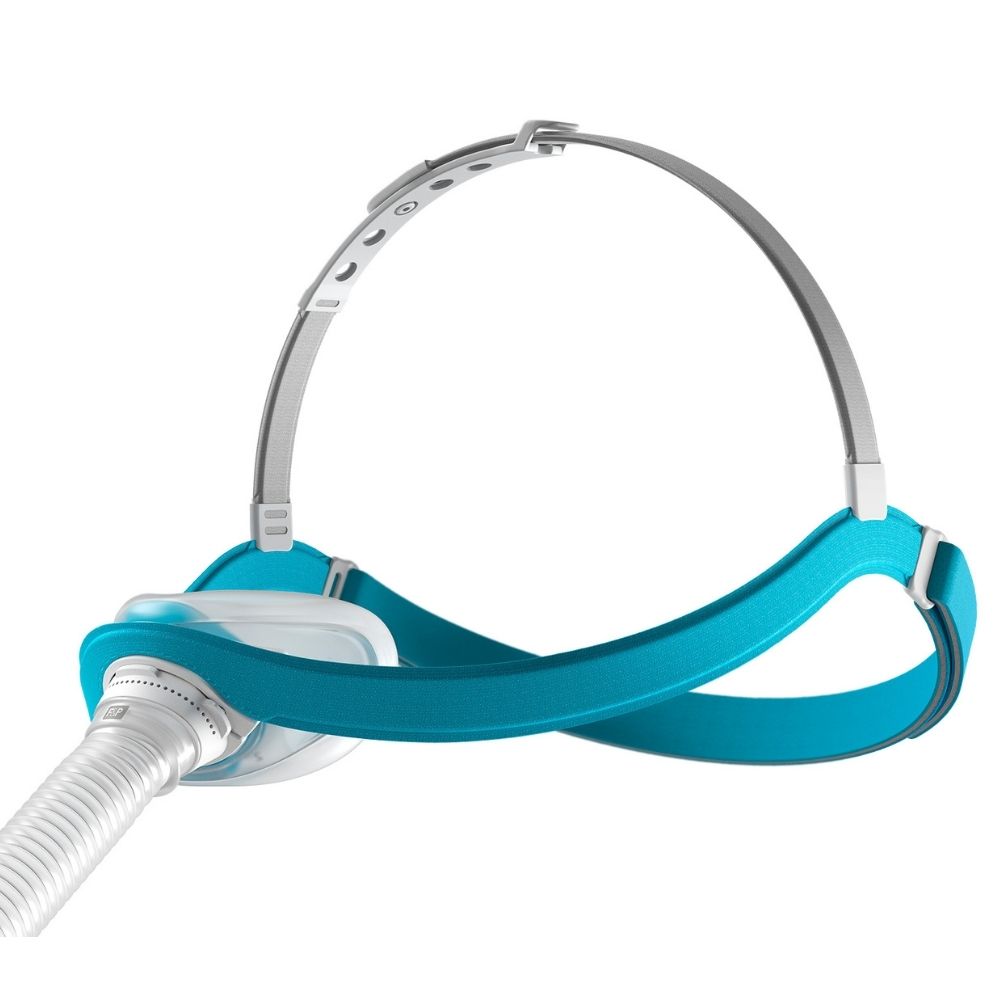 Right view of the F&P Evora Nasal Mask