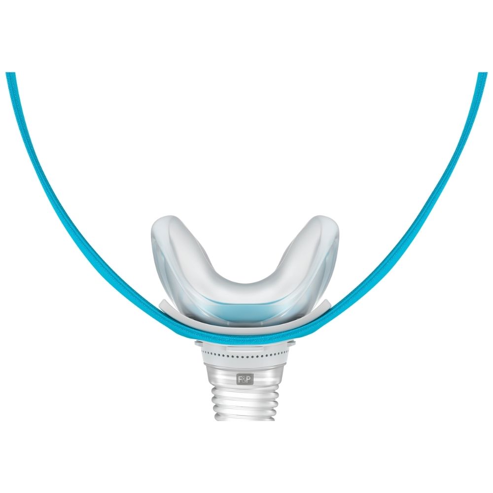 Top view of the F&P Evora Nasal Mask