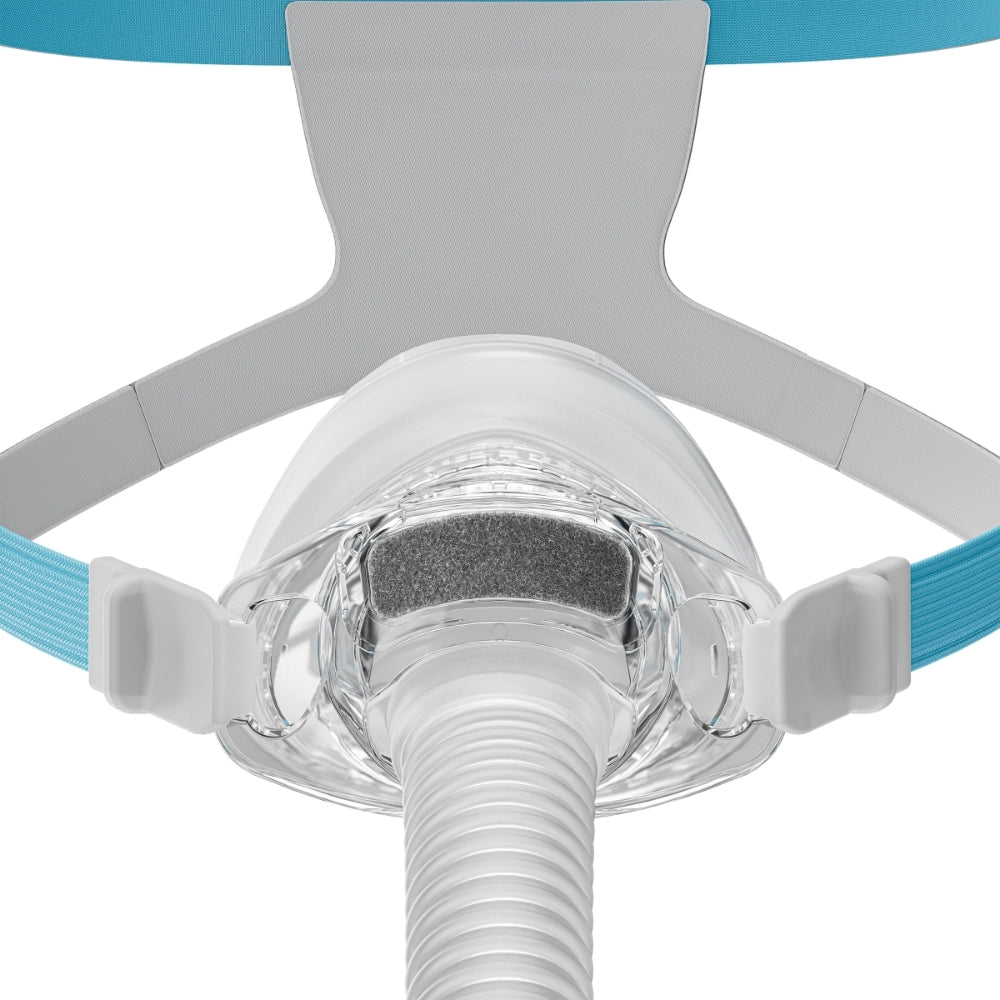 Zoomed in view of the diffuser on the F&P Nova Nasal CPAP Mask