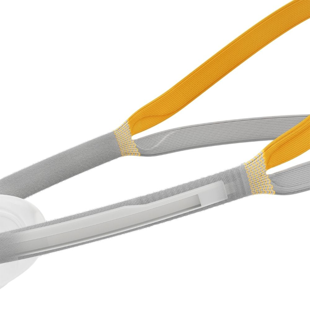 Closeup X-ray of inside of F&P Solo Headgear