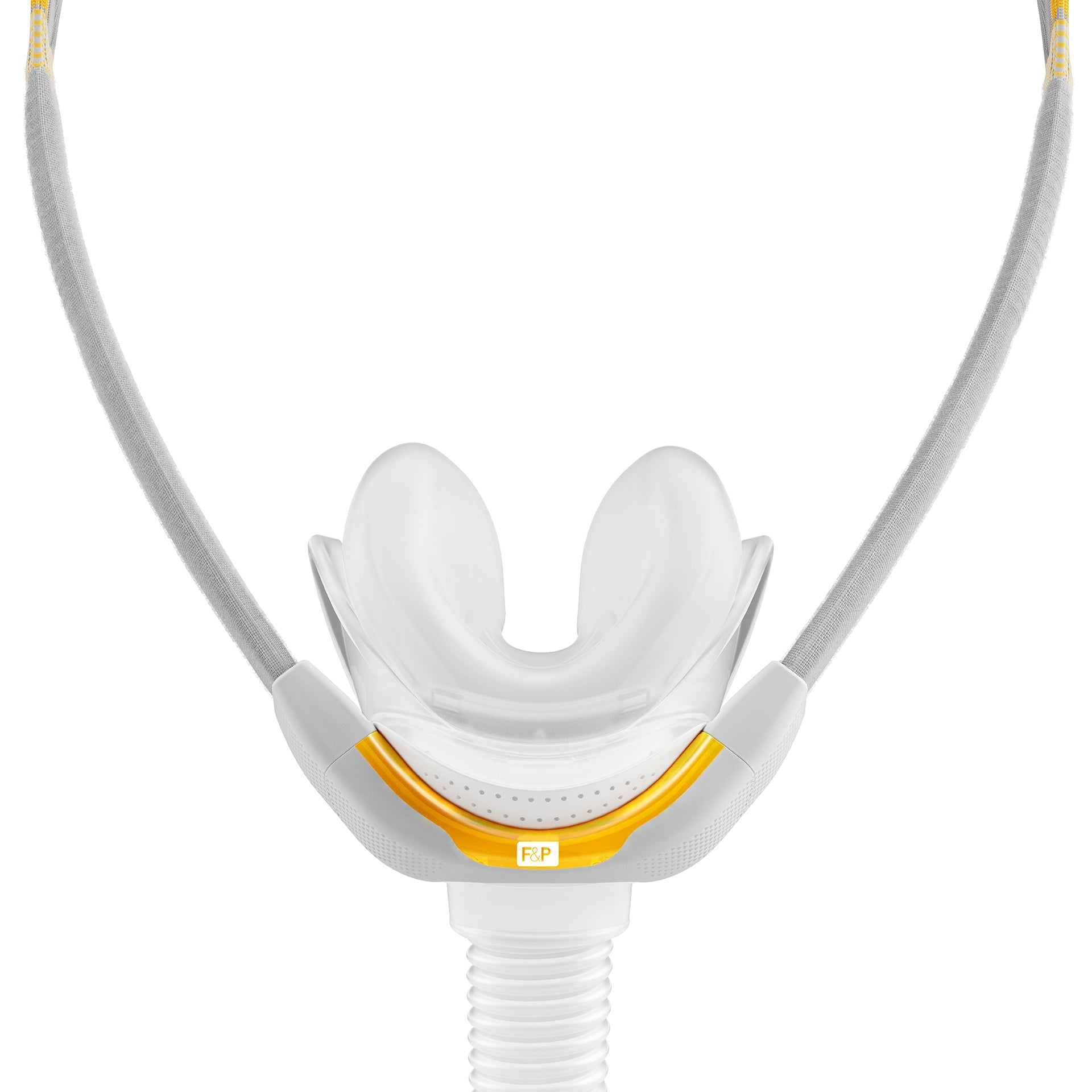 Top view of the F&P Solo Nasal mask
