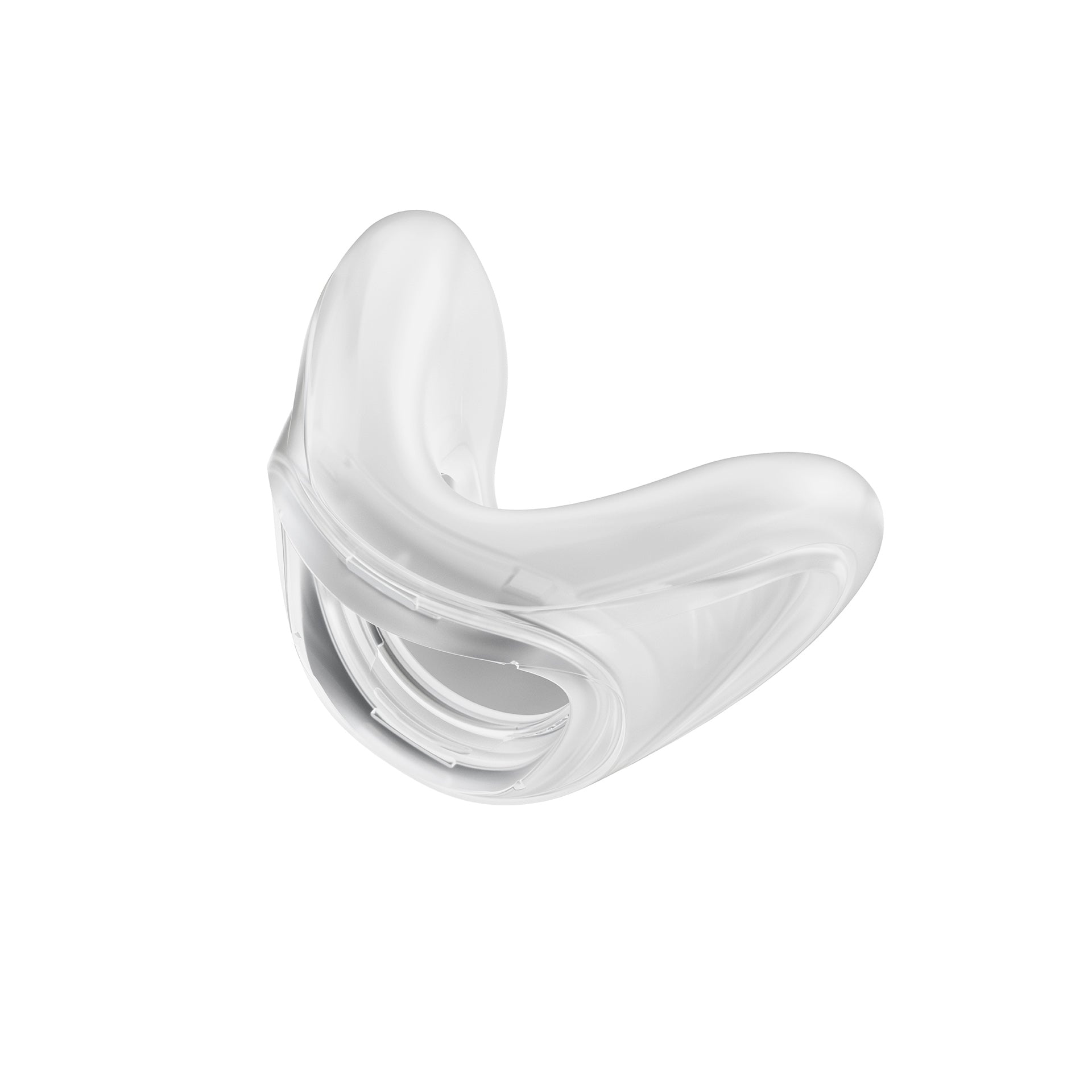 Angled view of F&P Solo Nasal Seal in size Medium