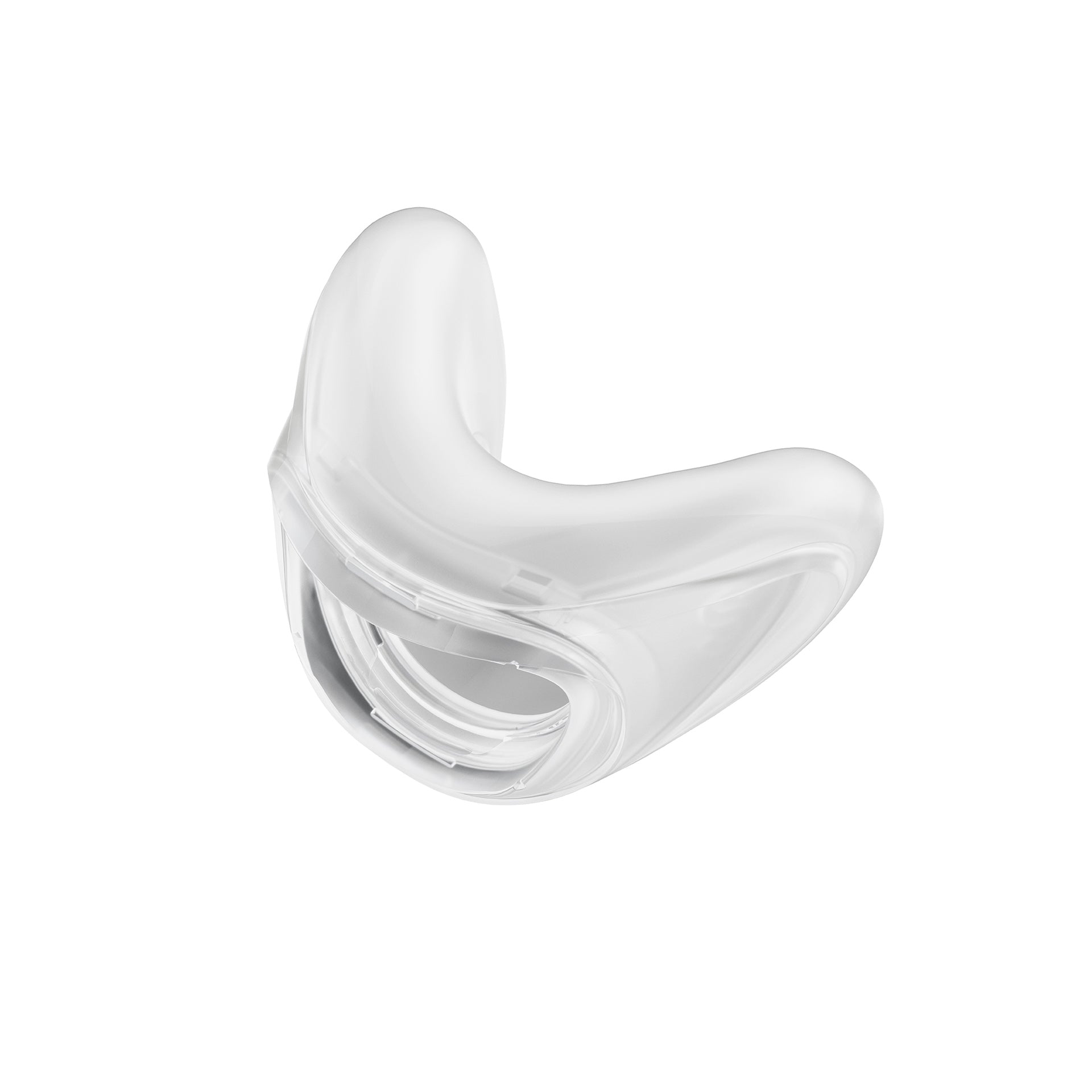 Angled view of F&P Solo Nasal Seal in size Small