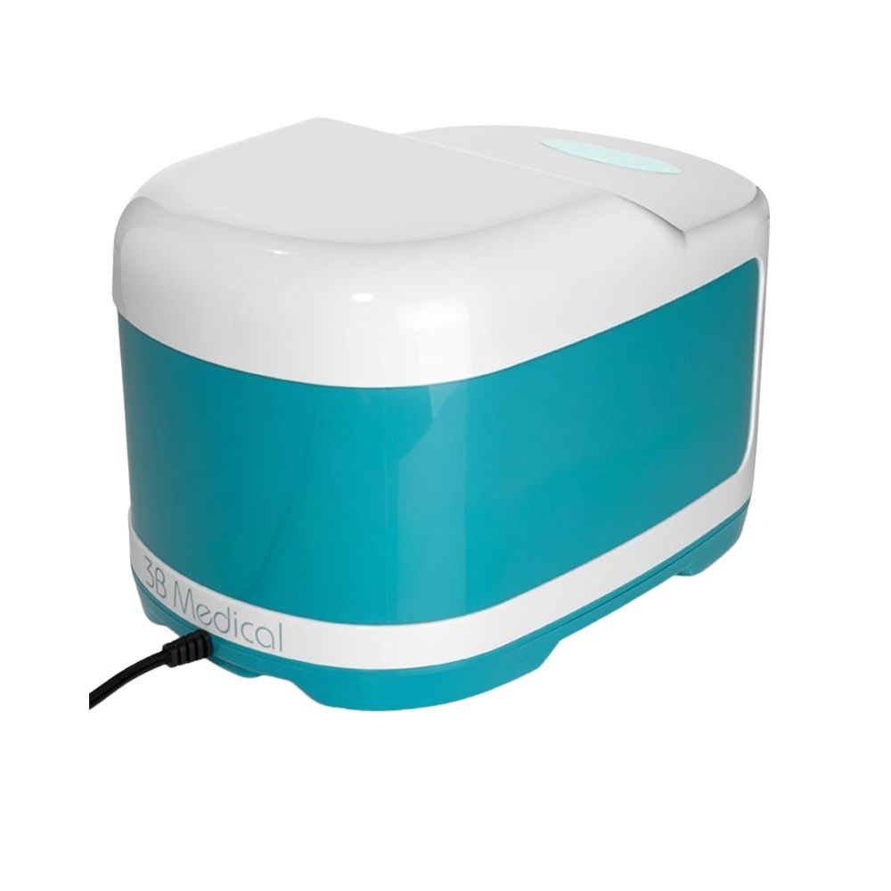 Back of the Lumin CPAP Sanitizer Device