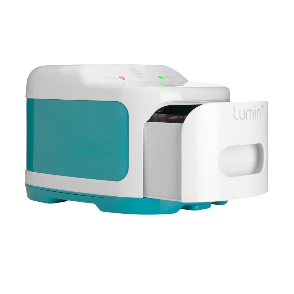 Lumin CPAP Sanitizer Device Opened