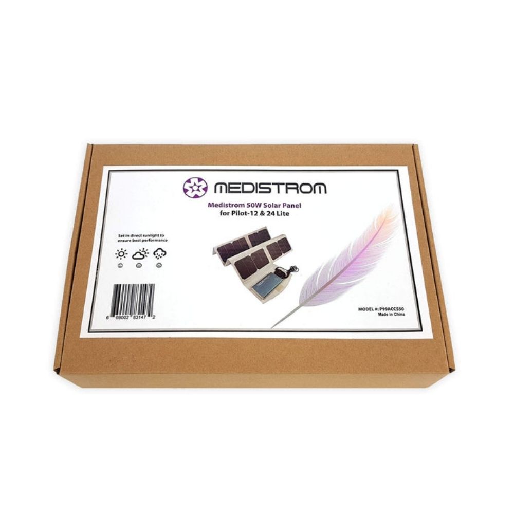Medistrom 50W Solar Panel Packaging