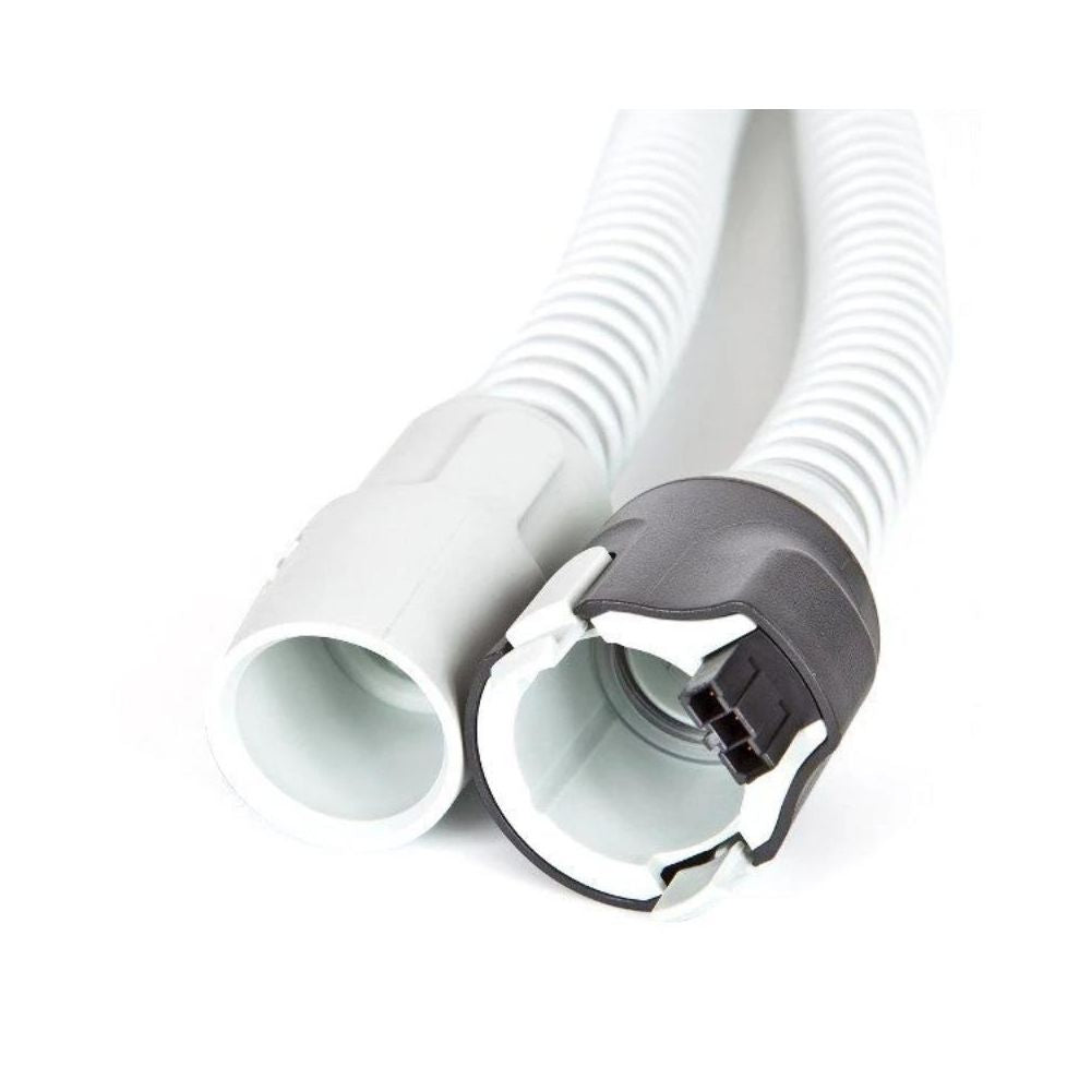Closeup of the hose cuffs for the Philips Respironics 15mm heated tube