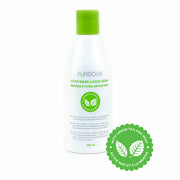 Purdoux CPAP mask and hose soap with green tea and mint stamp