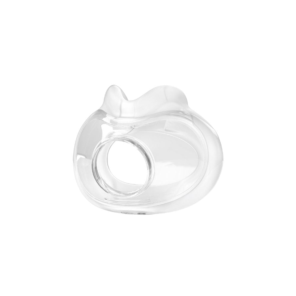 Front view of the ResMed AirFit F30 full face mask cushion