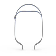Grey and blue ResMed AirFit N30 Headgear