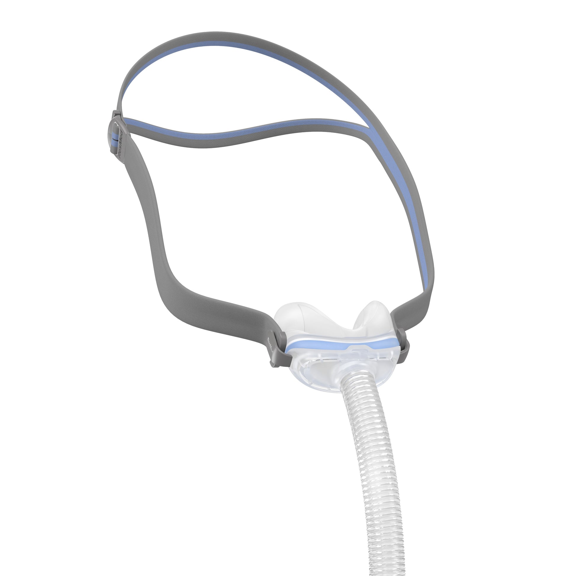 Left view of the ResMed AirFit N30 nasal CPAP mask