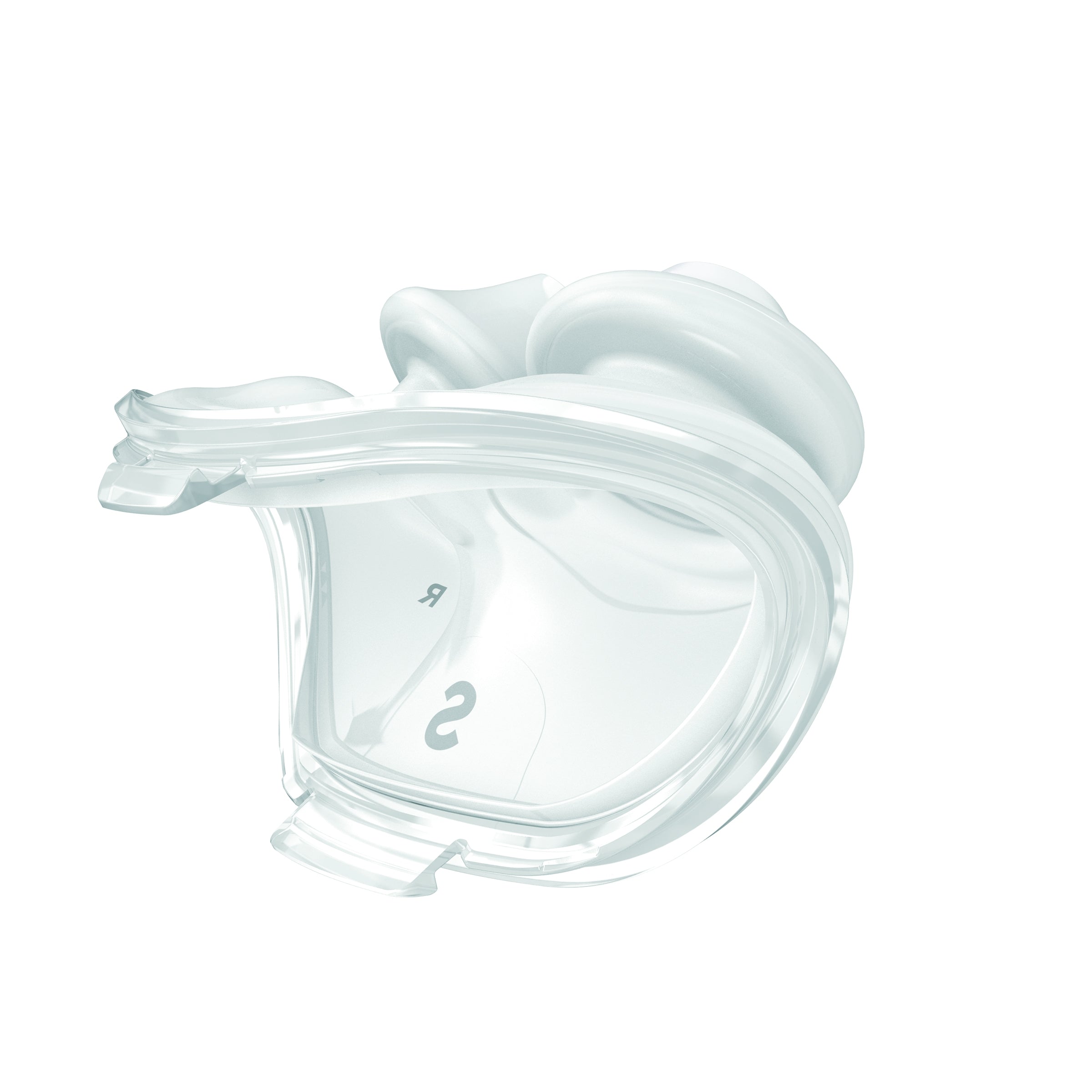 Back side of Small ResMed AirFit P10 nasal pillow cushion