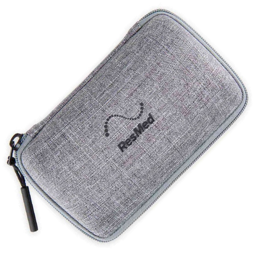 Angled view of the AirMini Travel CPAP case