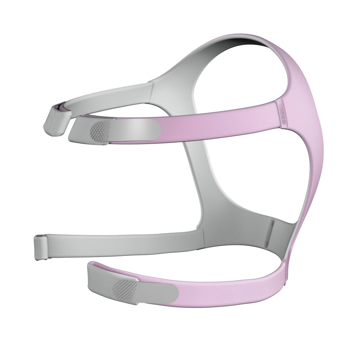 ResMed Mirage FX for Her Headgear with pink and grey accents