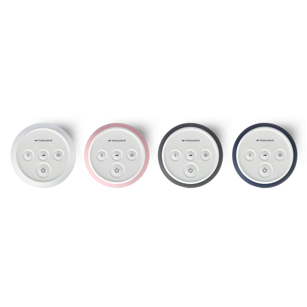 Top view of all four colours of the Transcend Micro 510 CPAP Machine