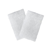 Two white rectangular Micro 510 CPAP woven filters