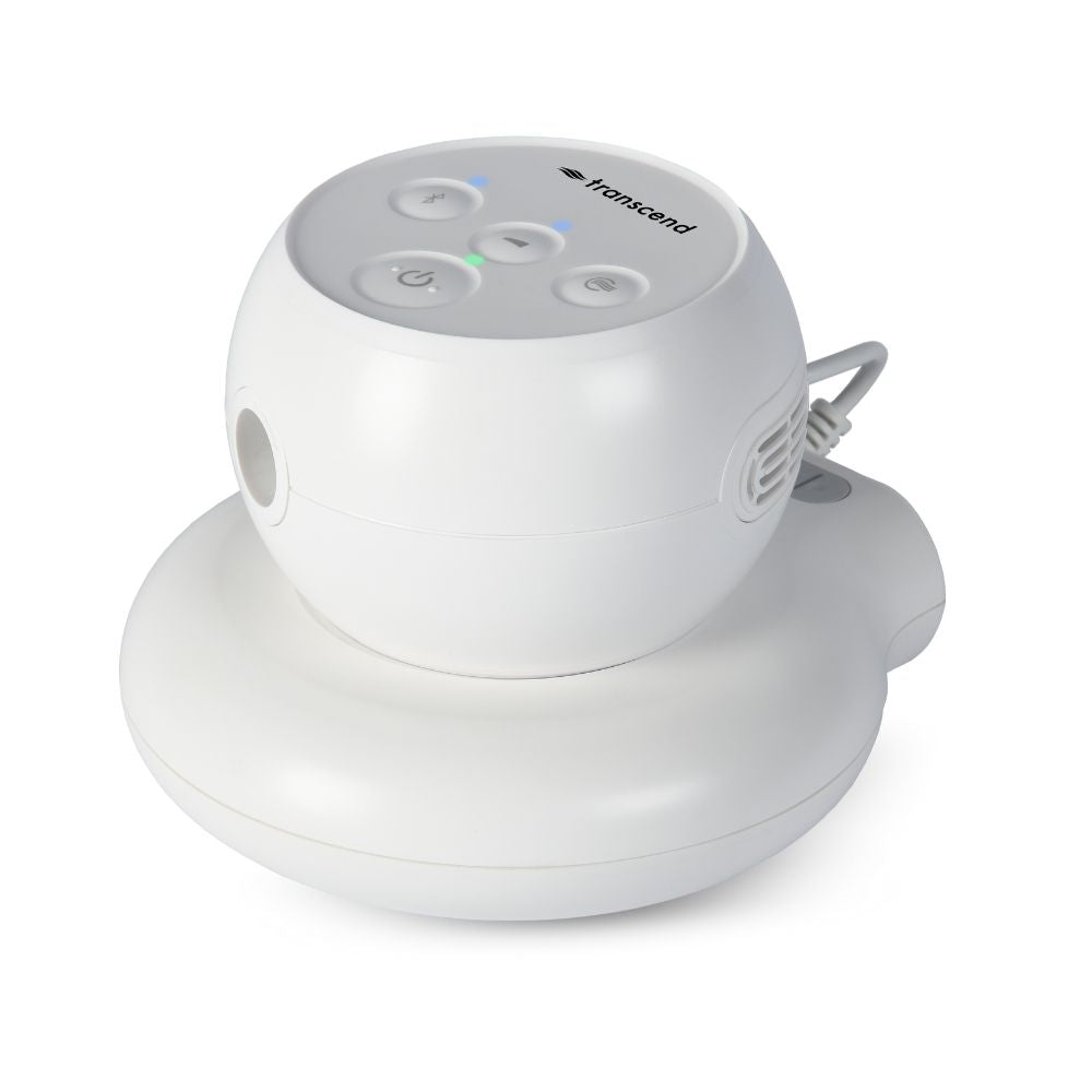 Transcend Micro PowerAway Battery with Micro CPAP Machine on top