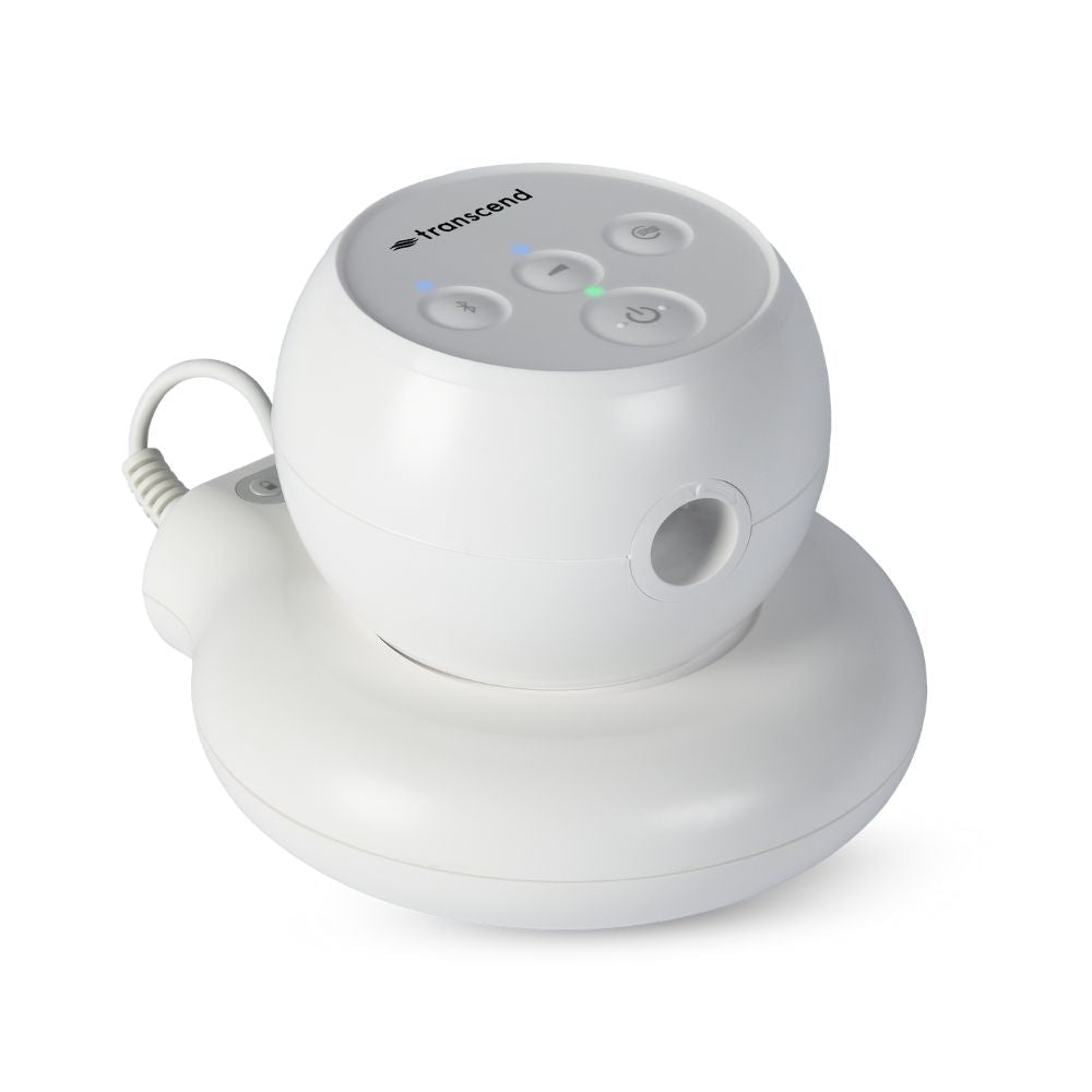 Transcend Micro PowerAway Battery with Micro CPAP Machine on top